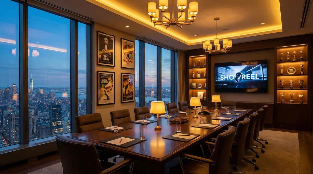 人妻 投资合作会议室