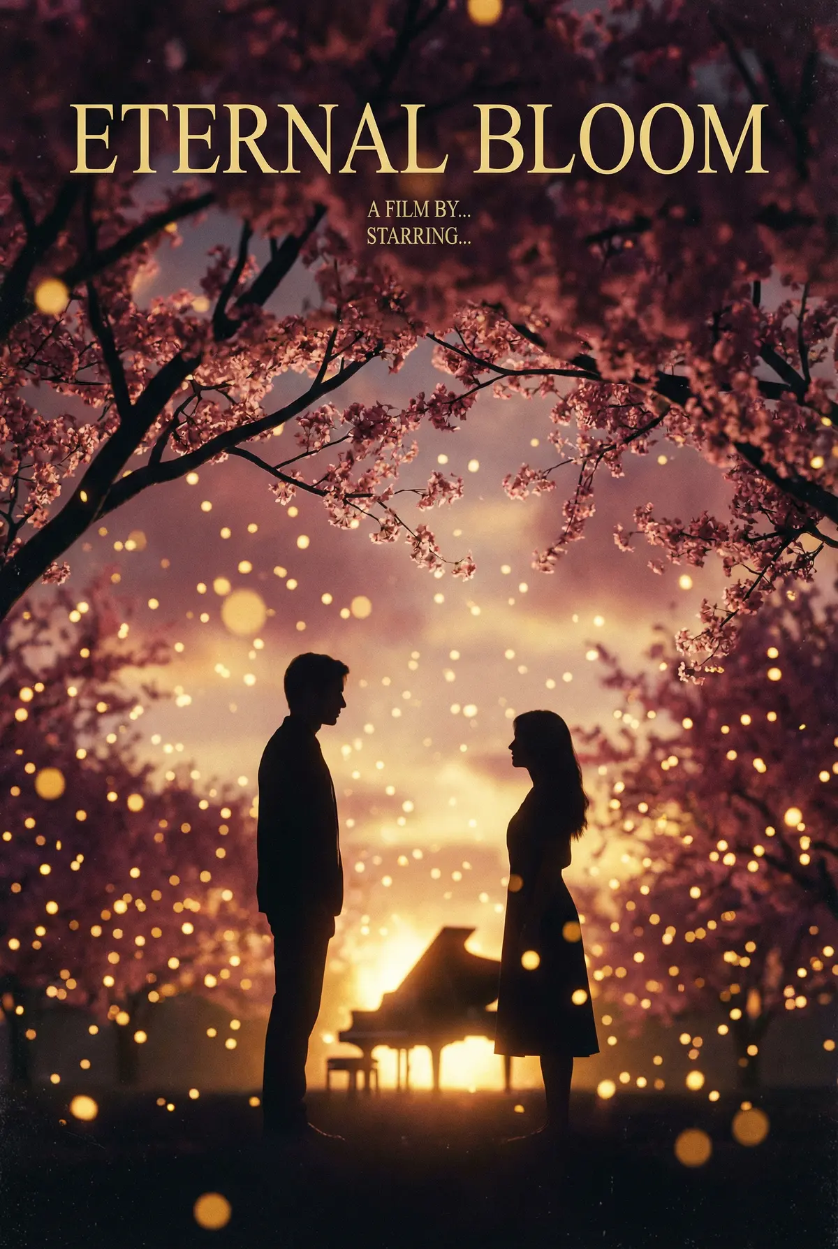 人妻 出品浪漫爱情片《永恒旋律》电影海报